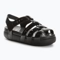 Sandali Crocs Splash Glossy Fisherman donna nero