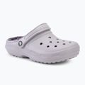 Crocs Classic Lined Clog Ciabatte malva nebbia/nebbia malva