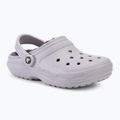 Crocs Classic Lined Clog Ciabatte malva nebbia/nebbia malva 2