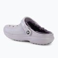 Crocs Classic Lined Clog Ciabatte malva nebbia/nebbia malva 4