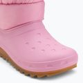 Stivali da neve junior Crocs Classic Neo Puff pink tweed/gum 7