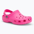Crocs Classic Clog infradito per bambini rosa crush 2