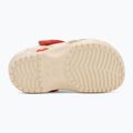 Crocs Classic Heart Print Clog sandstone infradito per bambini 5