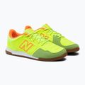 Scarpe da calcio per bambini New Balance Audazo V5+ Command IN giallo 4