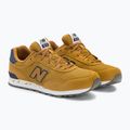 Scarpe da bambino New Balance 515 v1 marrone 4
