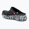 Infradito donna SKECHERS JGoldcrown Max Cushioning Foamies Love True nero 4