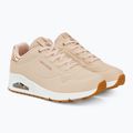 Scarpe da donna SKECHERS Uno Shimmer Away beige 5