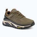 Scarpe SKECHERS Arch Fit Road Walker Recon uomo oliva/nero