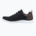 SKECHERS scarpe da donna Flex Appeal 4.0 Wild Ballad nero/leopardo 3