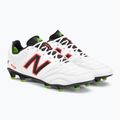 Scarpe da calcio da uomo New Balance 442 v2 Pro FG bianco 4