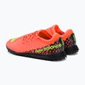 Scarpe da calcio per bambini New Balance Furon v7 Dispatch JNR TF neon dragonfly 3