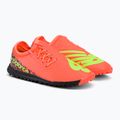 Scarpe da calcio per bambini New Balance Furon v7 Dispatch JNR TF neon dragonfly 4