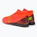 Scarpe da calcio per bambini New Balance Tekela V4 Magique JNR TF neon dragonfly 3