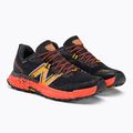 New Balance Fresh Foam X Hierro v7 nero/arancio scarpe da corsa da uomo 4