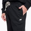 Pantaloni New Balance Athletics Remastered French Terry da uomo, nero 4