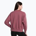 Felpa New Balance Athletics Remastered French Terry Crewneck donna lavata bordeaux 3