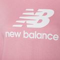 Felpa con cappuccio New Balance Essentials Stacked Logo French Terry Donna, rosa chiaro 7