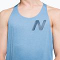 Canotta da corsa New Balance Graphic Impact Run Singlet heritage blue heather da uomo 4