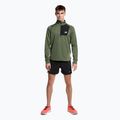 Felpa da corsa New Balance Heat Grid Half Zip deep olive graphite da uomo 2