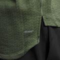 Felpa da corsa New Balance Heat Grid Half Zip deep olive graphite da uomo 5