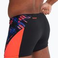 Pantaloncini da bagno Speedo Eco END+ Splice Aquashort da uomo nero/arancio 11