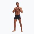 Pantaloncini da bagno Speedo Eco END+ Splice Aquashort da uomo nero/arancio 15