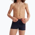 Speedo Hyper Boom Logo Splice, costume da bagno per bambini, blu/arancio 13