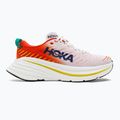 HOKA Bondi X blanc de blanc/flame scarpe da corsa da uomo 2