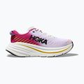 Scarpe da corsa da donna HOKA Bondi X blanc de blanc/rosa yarrow 11