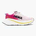 Scarpe da corsa da donna HOKA Bondi X blanc de blanc/rosa yarrow 2