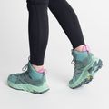 Stivali da trekking da donna HOKA Anacapa Mid GTX traliccio/verde nebbia 3