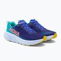 Scarpe da corsa da donna HOKA Rincon 3 bellwether blu/ceramica 4