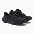 Scarpe da corsa da uomo HOKA Transport nero/nero 4