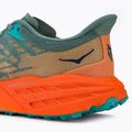 Scarpe da corsa da uomo HOKA Speedgoat 5 traliccio/arancione scuro 10