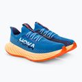 Scarpe da corsa da uomo HOKA Carbon X 3 cielo costiero/bellwether blu 4