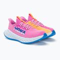 Scarpe da corsa da donna HOKA Carbon X 3 ciclamino/impala 4