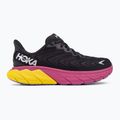 Scarpe da corsa da donna HOKA Arahi 6 nero/rosa yarrow 2