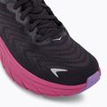 Scarpe da corsa da donna HOKA Arahi 6 nero/rosa yarrow 7