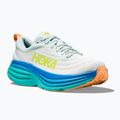 Scarpe da corsa da uomo HOKA Bondi 8 ice flow/bit of blue