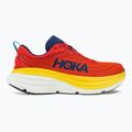 Scarpe da corsa da uomo HOKA Bondi 8 rosso allerta/fiamma 2