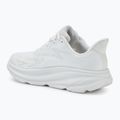 Scarpe da corsa da uomo HOKA Clifton 9 bianco/bianco 3