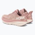 Scarpe da corsa da donna HOKA Clifton 9 frusta malva pallida/pesca 3