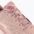 Scarpe da corsa da donna HOKA Clifton 9 frusta malva pallida/pesca 8