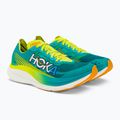 Scarpa da corsa HOKA Rocket X 2 ceramica/primula serale 3