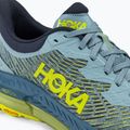 HOKA Mafate Speed 4 scarpe da corsa da uomo blu pietra/citron scuro 8