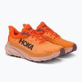 Scarpe da corsa da donna HOKA Challenger ATR 7 arancio finto/arancio vibrante 3