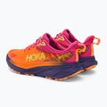 Scarpe da corsa da donna HOKA Challenger ATR 7 GTX arancione vibrante/rosa achillea 5