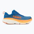 Scarpe da corsa HOKA Bondi 8 da uomo, cielo costiero/arancio vibrante 2