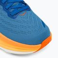 Scarpe da corsa HOKA Bondi 8 da uomo, cielo costiero/arancio vibrante 7