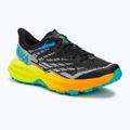 Scarpe da corsa da donna HOKA Speedgoat 5 nero/primula serale